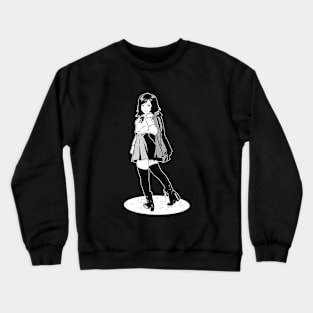 Manga Girl Crewneck Sweatshirt